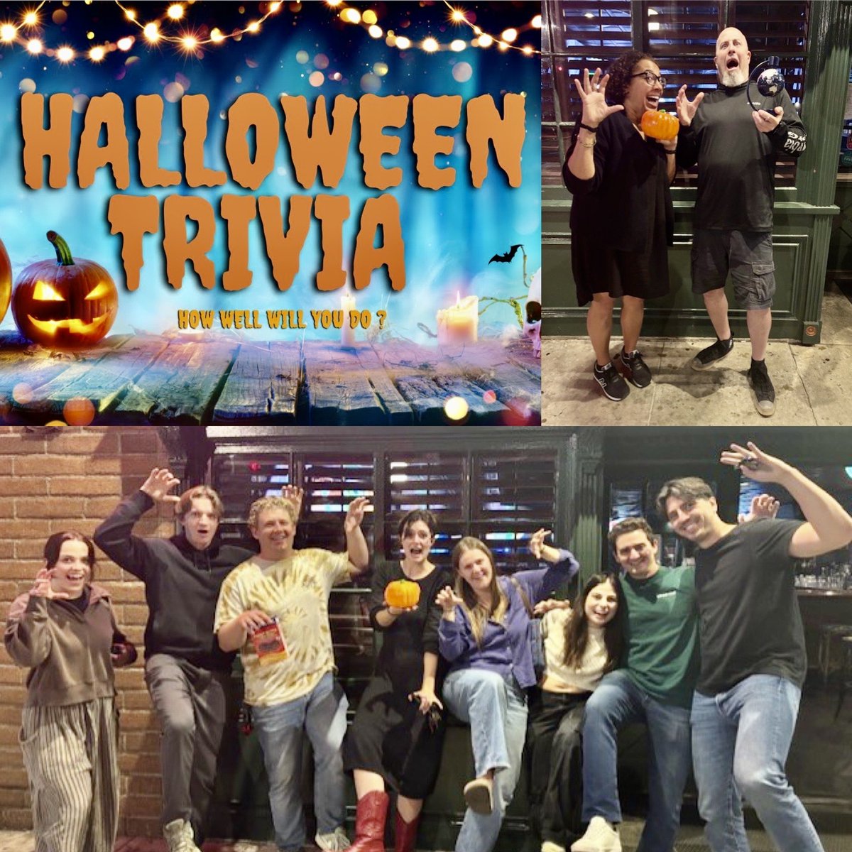 For a scarily good time, join me when i host Halloween themed trivia this Tuesday (Oct 28 at 8) at ⁦<a href="/ObriensIrishPub/">O'Brien's Irish Pub</a>⁩ in ⁦<a href="/OurSantaMonica/">Our Santa Monica 🎡☘️</a>⁩ where this special edition of ⁦<a href="/Britsinla/">Brits in LA</a>⁩ Pub Quiz features a costume contest, spooky singalong and ghoulish prizes.