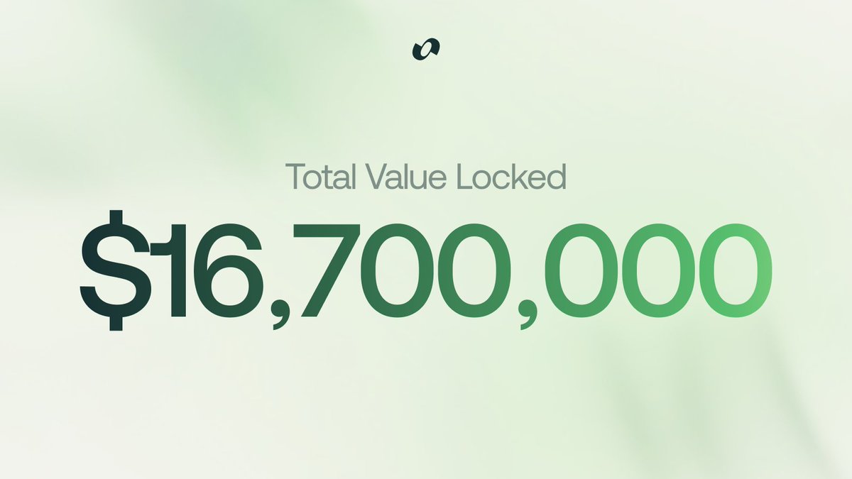 Harmonix TVL hits $16.7M, a new all-time high.