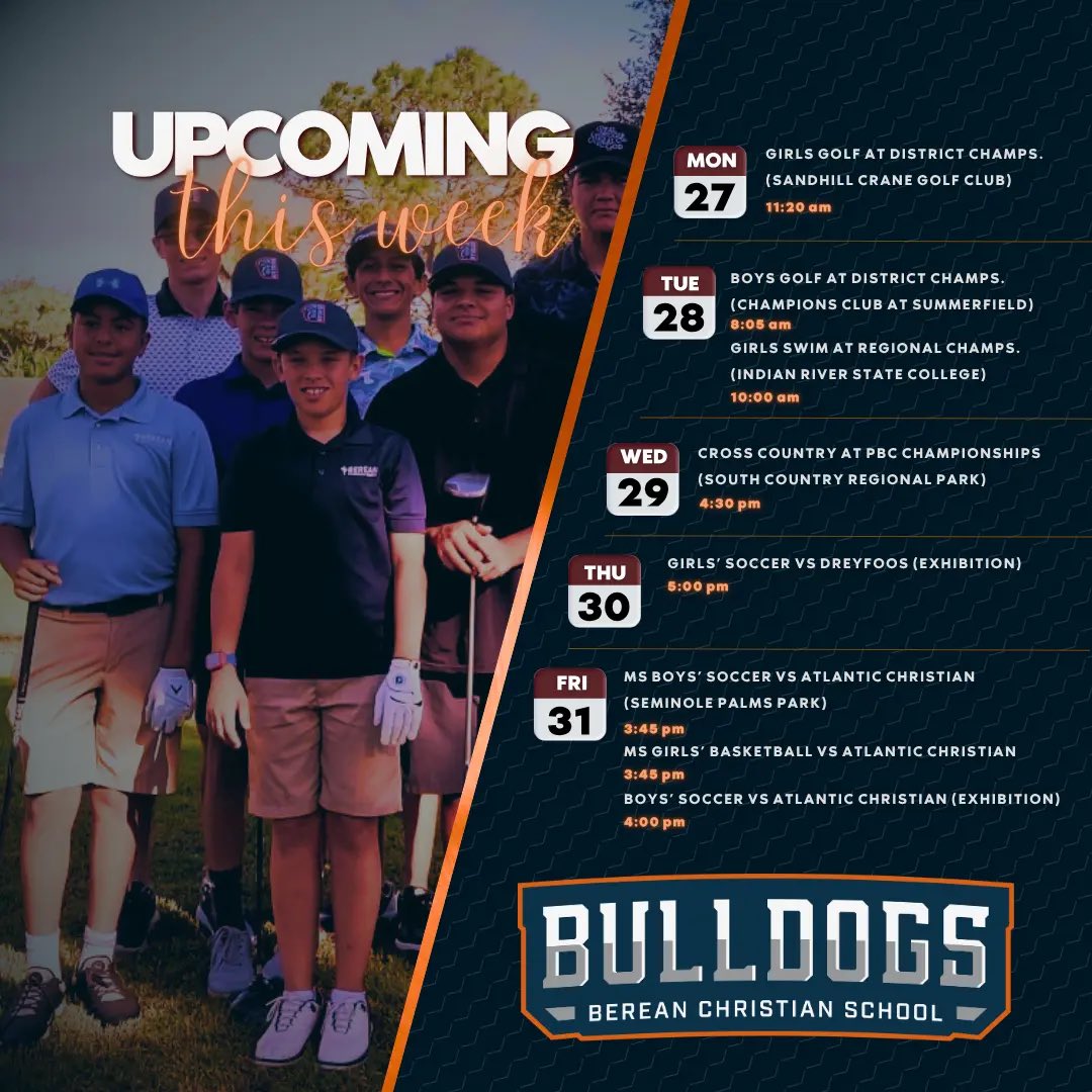 Berean Christian Bulldogs tweet media