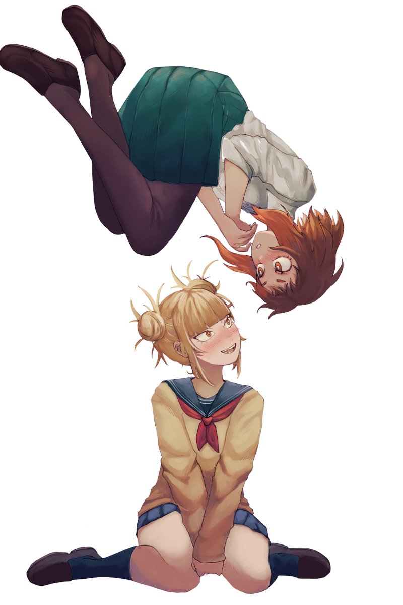 sewerooze's tweet photo. #mha #myheroacademia #togachako #urarakaochako #TogaHimiko https://t.co/6J0OBAyLJo