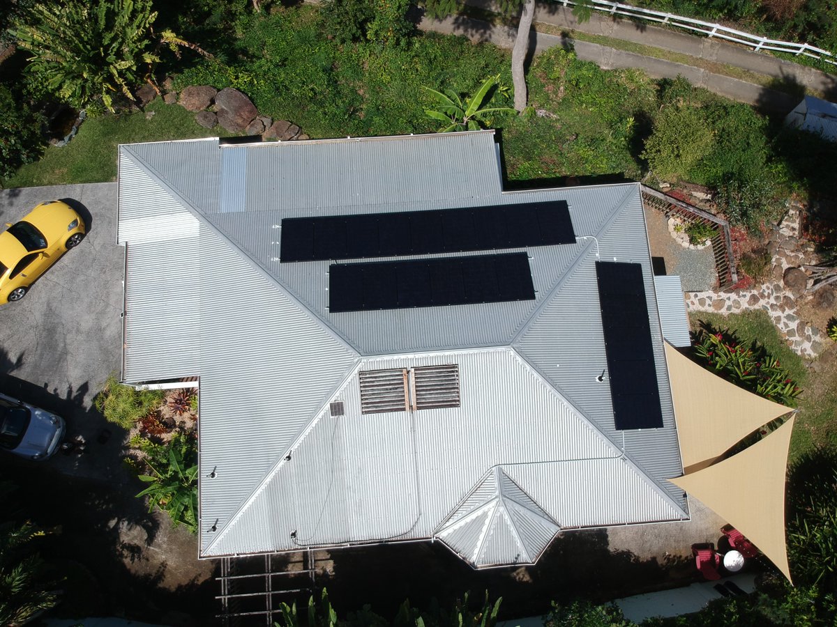 ProSolarAmerica's tweet image. From high bills to high efficiency, this home is now powered by the sun with a sleek solar + battery setup installed by the experts at ProSolar Caribbean. ⚡🏠

Ready to own your power? Let’s talk about your energy goals.

🔗 prosolarcaribbean.com
📞 340.201.4752

#SolarEnergy