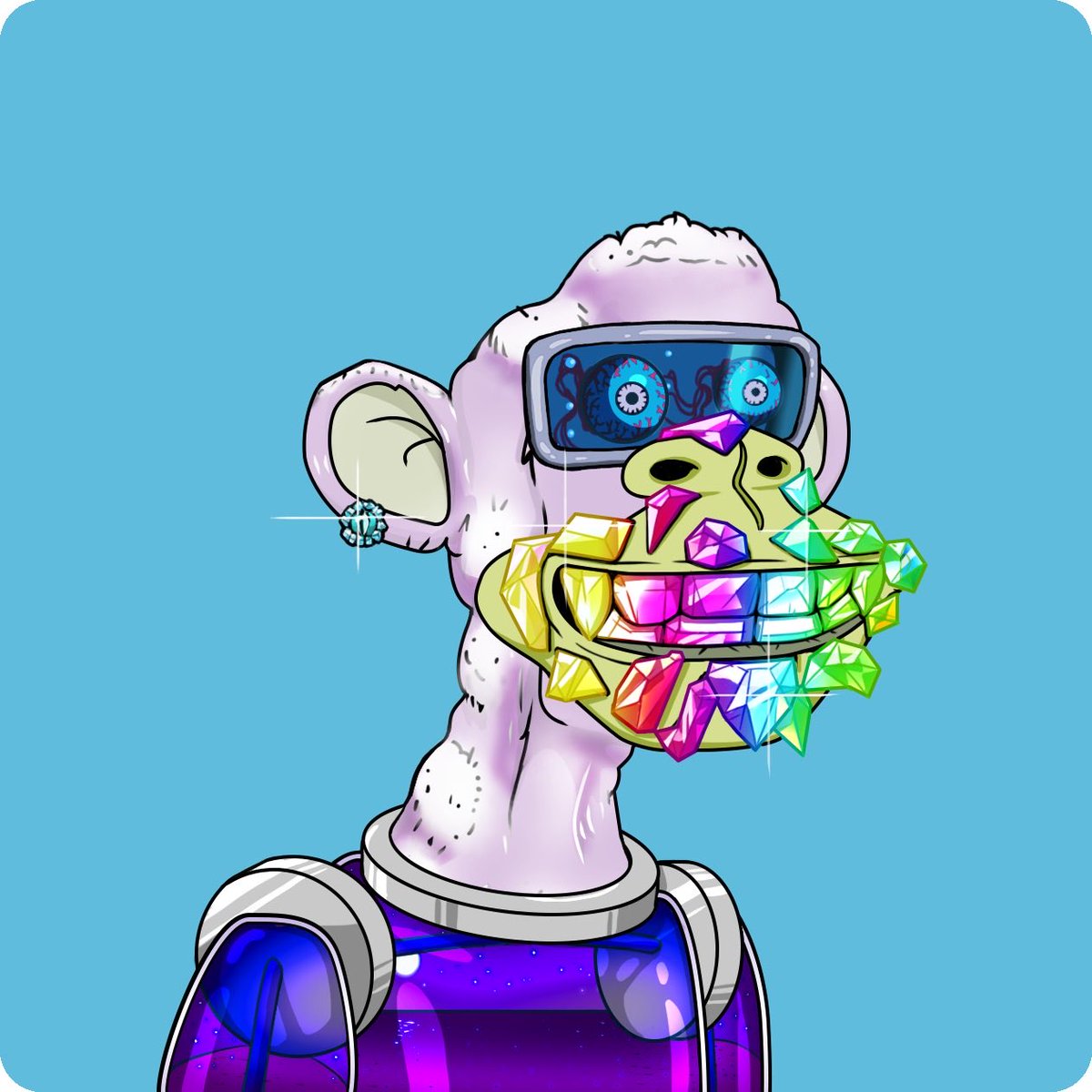 GM &amp; Happy Mutant Monday!  While not pink it’s still a grail!  Is everyone recovering from ApeFest? 🥰💖