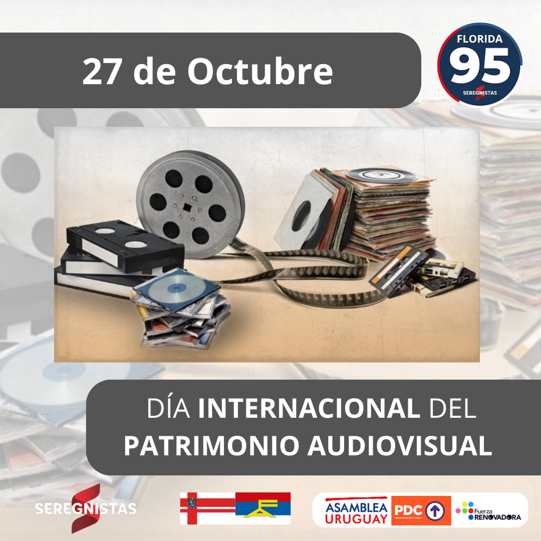 Día del Patrimonio Audiovisual

Cada 27 de octubre celebramos el Día Mundial del Patrimonio Audiovisual, recordando la importancia de conservar fotos, películas y grabaciones que guardan nuestra memoria e identidad cultural.