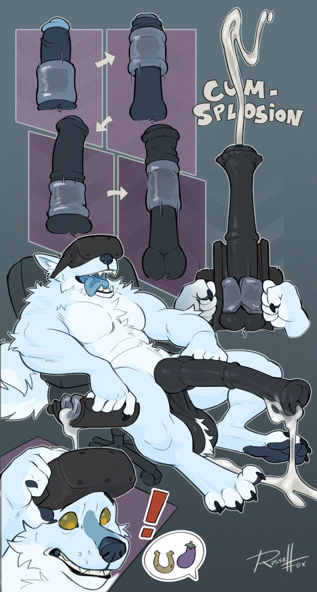 New crazy VR contraption hit the shelf, this one's got a bit of a kick I was not expecting 😳🧲

🎨@/ruussellfox