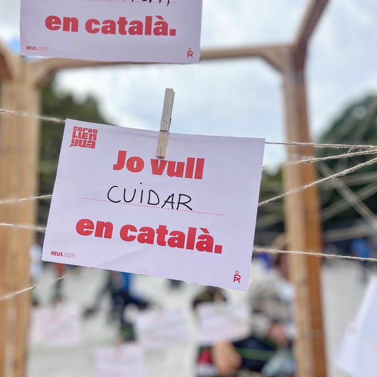 Jo vull CUIDAR en català ❤️ #Correllengua2025 👅 Aquest cap de setmana 🩺 Salut Sant Joan Reus-Baix Camp ha participat al <a href="/correllengua25/">Correllengua Reus 2025</a> juntament amb més de 160 entitats i escoles de la ciutat!

🗣️ Corre la llengua, si corres tu!

#fescórrerlallengua #fescórrerelcatalà