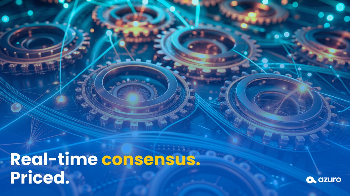 azuroprotocol's tweet image. Prediction markets as real-time consensus engines ⚙️
In a world drowning in opinions and hot takes, prediction markets stand out as real-time consensus engines. Unlike polls or punditry, these markets make participants put their money where their mouth is. Every bet isn’t just…