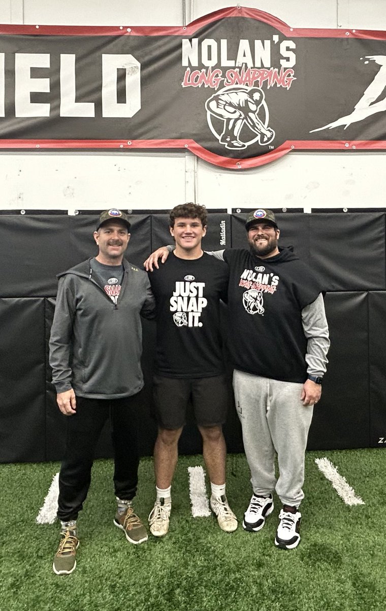 Had a great time at my first TSIA event. Thank you so much <a href="/NolanOwenLS/">Nolan's Long Snapping</a> and <a href="/FentressKicking/">Fentress Kicking</a>. Earned my first rating of 3 1/2 ⭐️ .
#LongSnap 
-
<a href="/FOOTBALLWVHS/">Waubonsie Valley Football</a> <a href="/AccelerationPro/">Acceleration</a> <a href="/EDGYTIM/">Timothy “EDGYTIM” OHalloran</a> <a href="/PrepRedzoneIL/">Prep Redzone Illinois</a> <a href="/scottybscout/">Scott Burgess</a> <a href="/Rivals/">Rivals</a> <a href="/SportPrepX/">SportPrepX</a> <a href="/TopPreps/">TOP PREPS - Free Sports News, Videos & Information</a> <a href="/DeepDishFB/">DEEP DISH FOOTBALL</a> <a href="/MaxPreps/">MaxPreps</a> <a href="/247recruiting/">247Sports Recruiting</a>