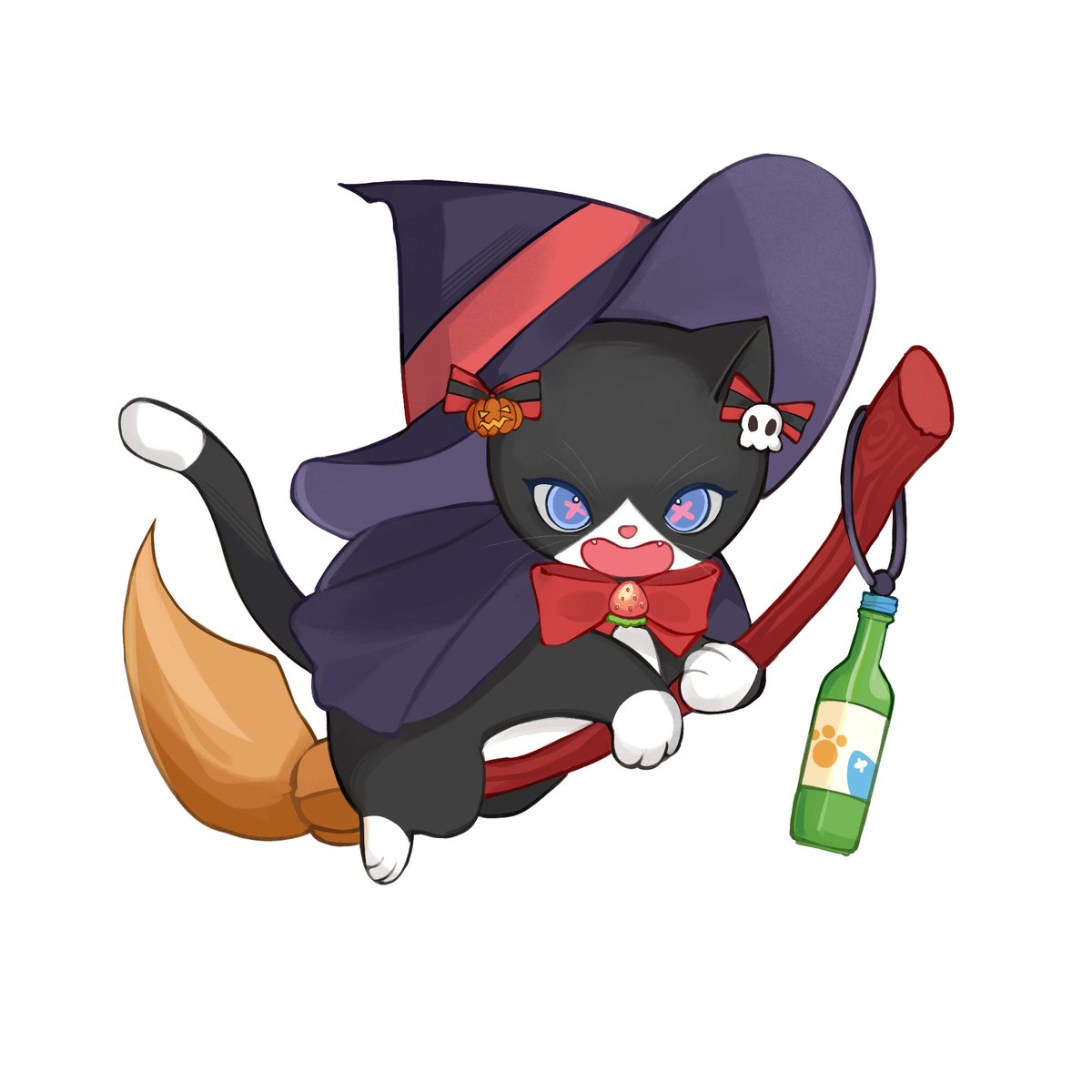 AoMMuChan's tweet photo. เฮียพร้อมไหม แง๊นๆ ขึ้นมาเลยควัฟ 😉🎀🎃
Art by @.TiaraTia_ #cmsTiara
#BlackAStars #BemieSona https://t.co/J1vZ2ZZAsT