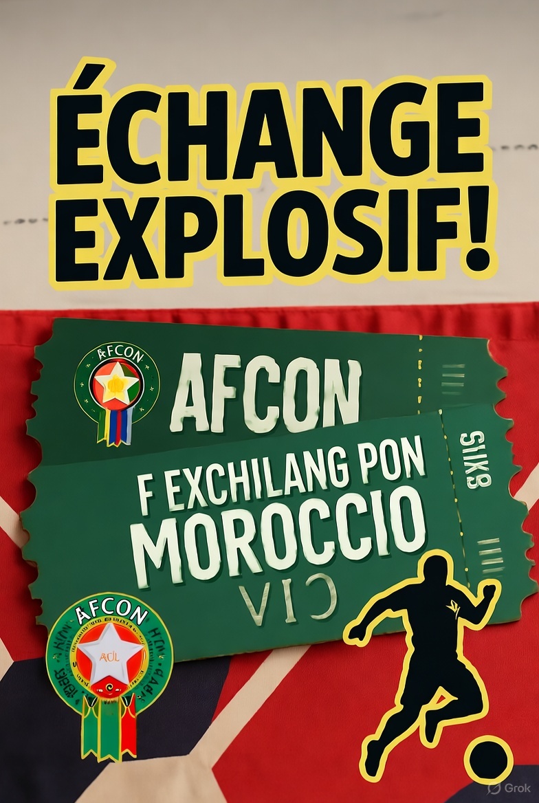 Echange Ticket Algérie 2 soudan et 2 burkina vs Ticket Maroc.  #CAN #caf #AfricanFootball #football #Maroc #Algérie #ticket #cherche #Afrique