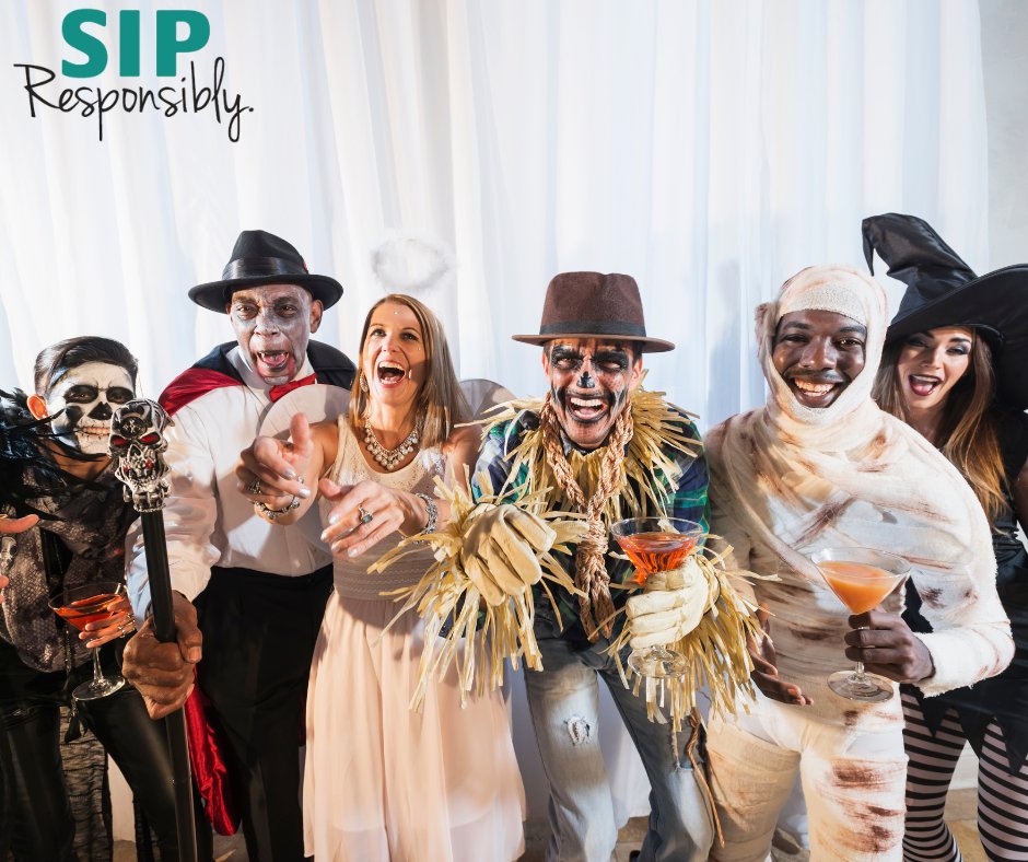 If you’re sipping a🔮potion, drinking something boo-zy, or indulging in a 🧹 witch’s brew, don’t get behind the wheel.

Whether you’re using a cab, rideshare or car-pooling, it’s your responsibility to have a safe plan to get home if you’ve been drinking. #SipResponsibly