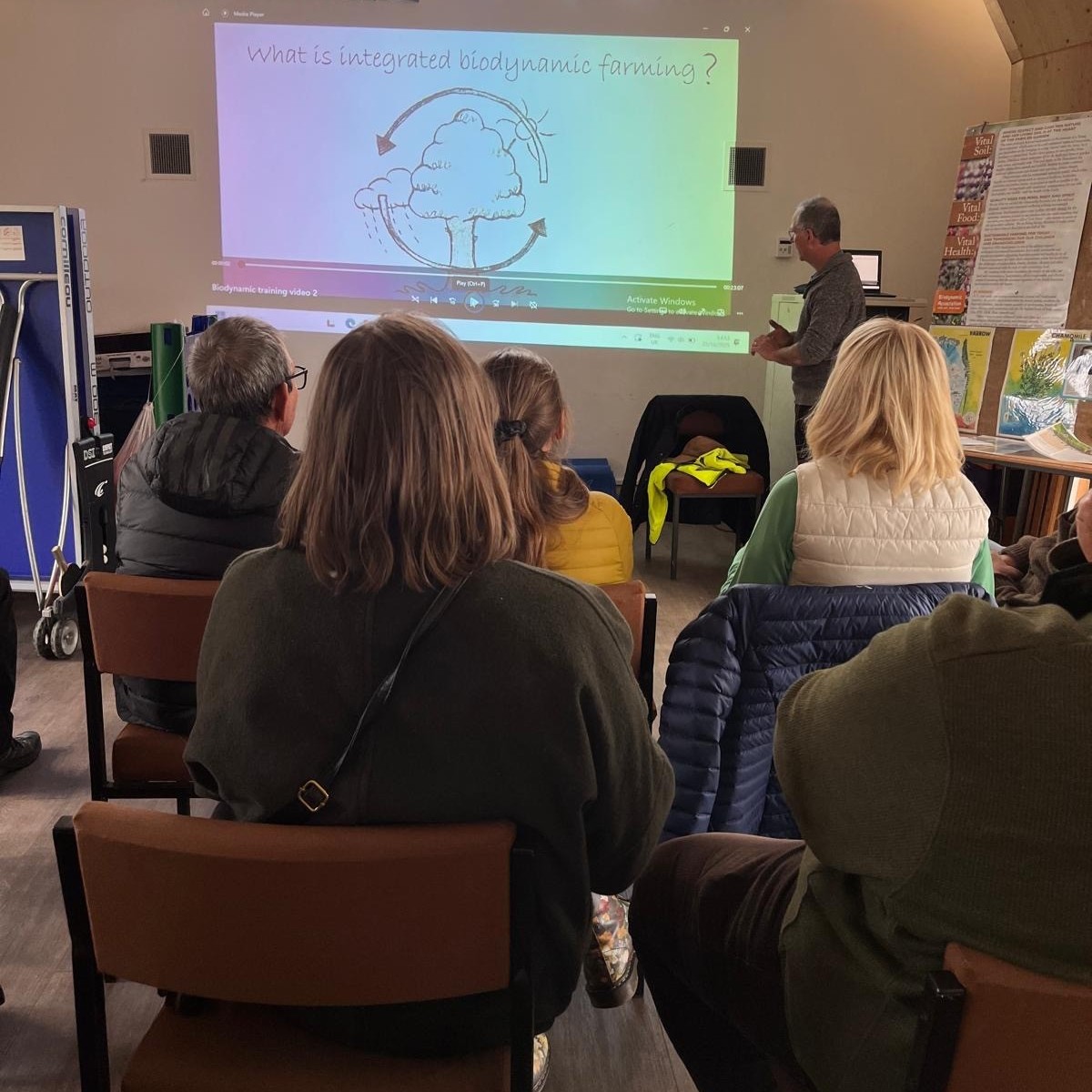 ThornageHall's tweet image. At the weekend, our farm manager Phil shared an intro to biodynamic farming with our local community - exploring how we work with nature to grow our veg and care for the land. 🌿

So nice to see so many curious faces and good conversations around the farm. 💚

#Biodynamics