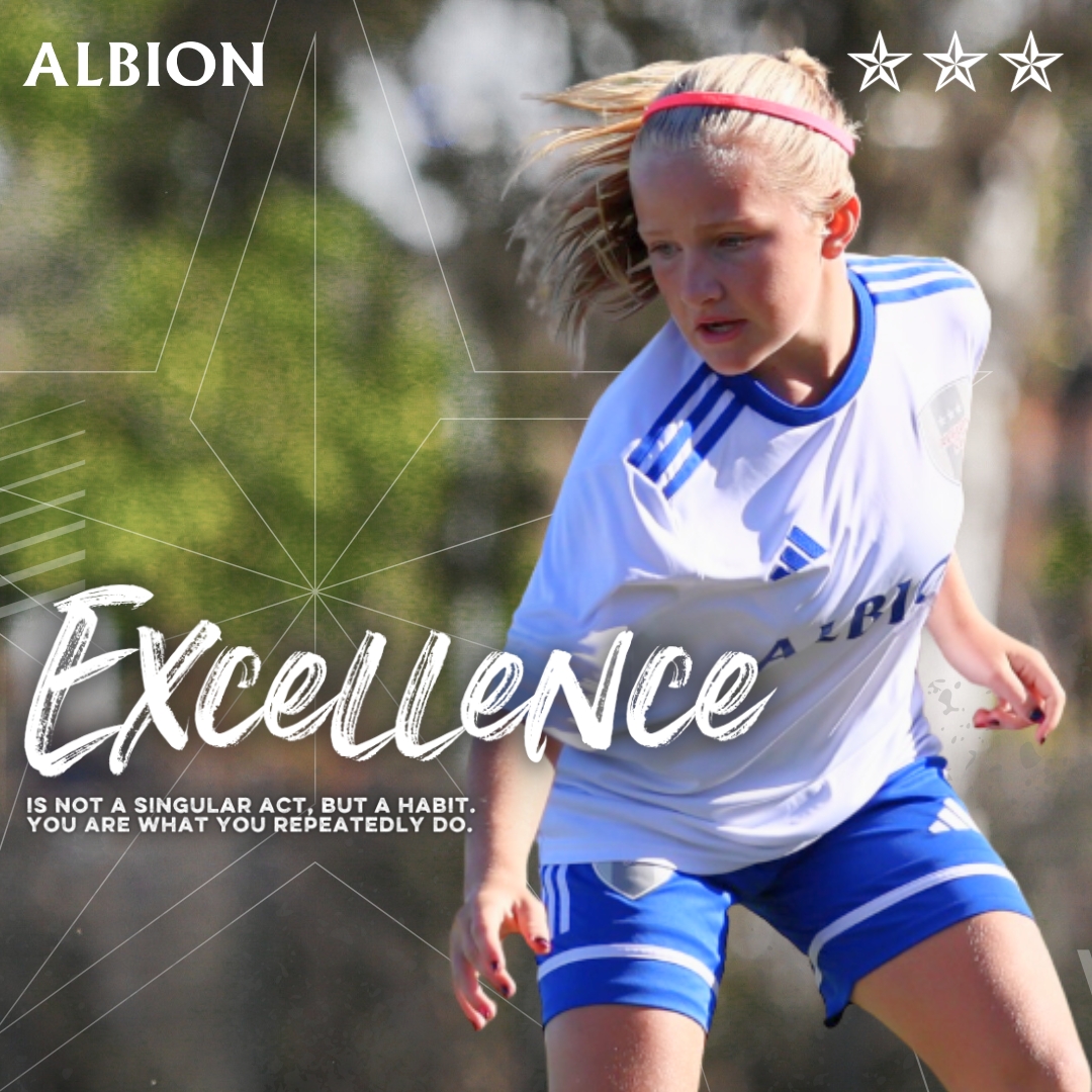 AlbionSc's tweet image. "Excellence is not a singular act, but a habit. You are what you repeatedly do." 🌟

#MondayMotivation
#WERALBION