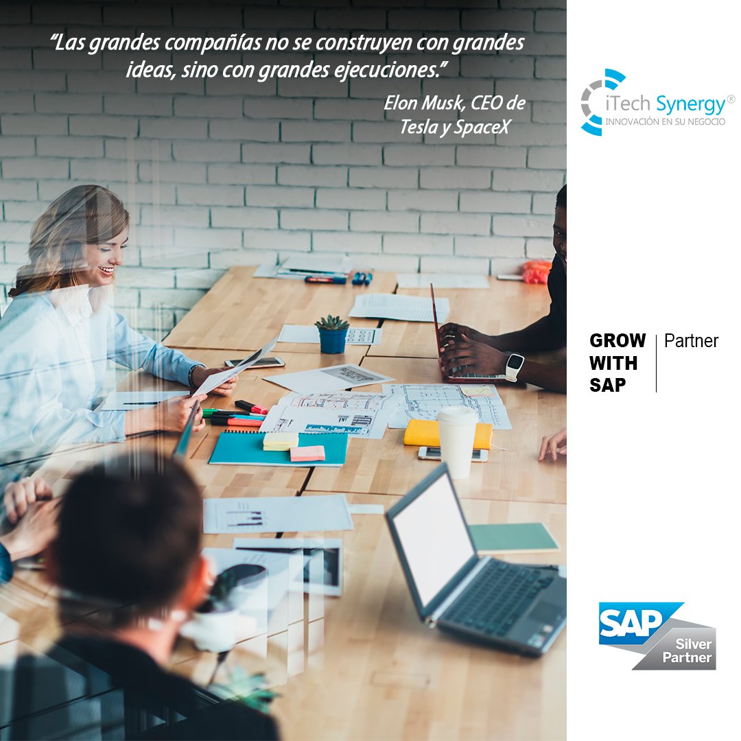 i_TechSynergy's tweet image. ✨ ¡Feliz inicio de semana! ✨

💡 Las ideas te inspiran.
⚙️ La ejecución te transforma.
⠀
Esta semana, deja de hablar de planes… y haz que pasen.
👉 ¿Qué vas a ejecutar esta semana que marque la diferencia?
⠀
#ElonMusk #Ejecucion #SAP #iTechSynergy #LunesDeAcción #Innovación