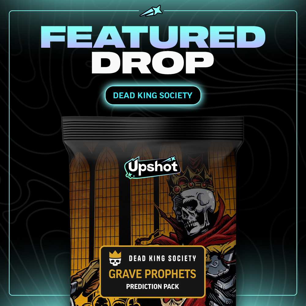 Upshot 🤝 <a href="/DeadKingSociety/">Dead King Society</a>

DKS packs are dropping!

Community gets early access + 100 bonus Shot Points.

Head to Discord for claim info.

You're early, Kings 👑
