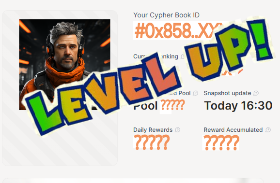 What a great day! 🚀
Up another notch on the Cypherbook leaderboard.🏆

What rank are you going to claim? 
Start building your sovereign identity now. 
Join me below!
app.galactica.com/soul-matrix?re…