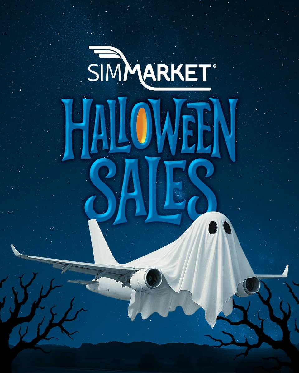 simflight's tweet image. 🧵 1/4

🎃 HALLOWEEN SALE at SIMMARKET! 👻
Scary good deals up to 50% OFF on top MSFS, P3D &amp;amp; XP add-ons!
Don’t miss your favorite developers — limited time only ✈️

🛒 secure.simmarket.com/promotions.php…

#SIMMARKET #FlightSimulation #MSFS #P3D #XPlane #HalloweenSale
⬇️⬇️⬇️