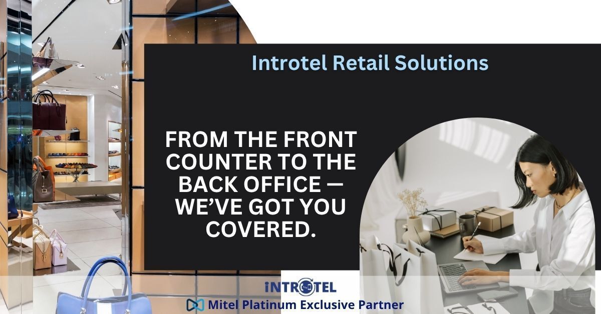 introtel's tweet image. In retail, every second counts — from answering calls to processing payments.
With Introtel, your store stays connected, secure, and ready for anything. Plug in with Introtel today. buff.ly/3Xbk5Fr
#RetailTech #VoIPForRetail #SmartStoreSolutions