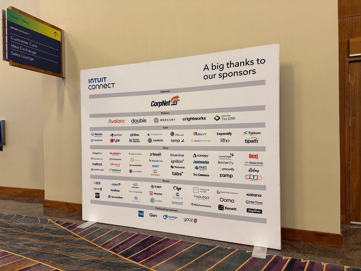 GOISPRO's tweet photo. 🔥 Day 1 is LIVE at @Intuit Connect!

The floor’s buzzing with innovation — and GOIS is right at the center of it.

📍Visit Booth #38 to see smarter, faster, automated inventory in action.

#IntuitConnect2025 #GOIS #InventoryAutomation #QuickBooks #LasVegas https://t.co/4IuWAz6owx