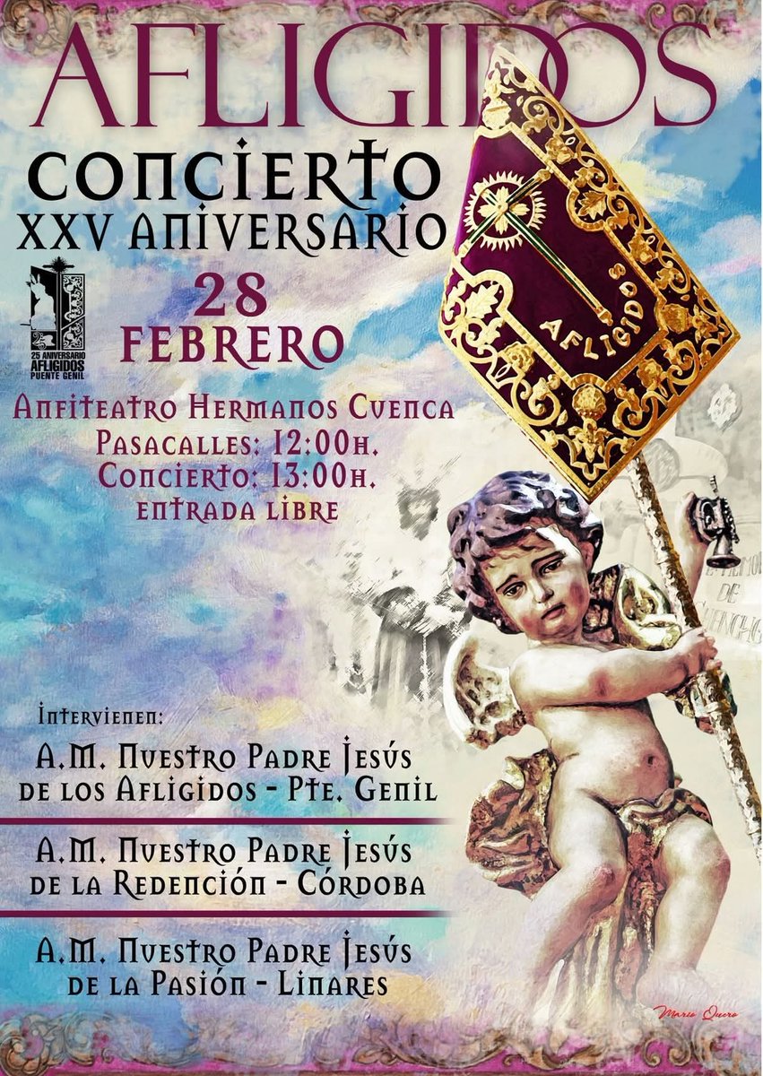 A.M. Pasión de Linares - Concierto XXV Aniversario Afligidos Puente Genil - blogelrecuadro.com/?p=21211