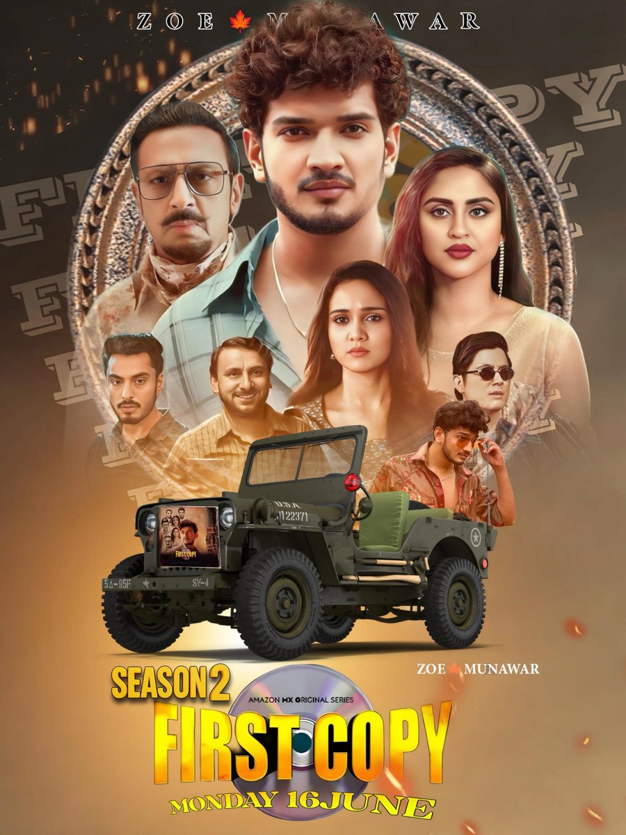 The wait is finally over Arif is back. 
Mark your calendars First Copy Season 2 trailer drops on October 29th!
MUNAWAR FC S2 TEASER OUT

#MunawarFaruqui #MKJW