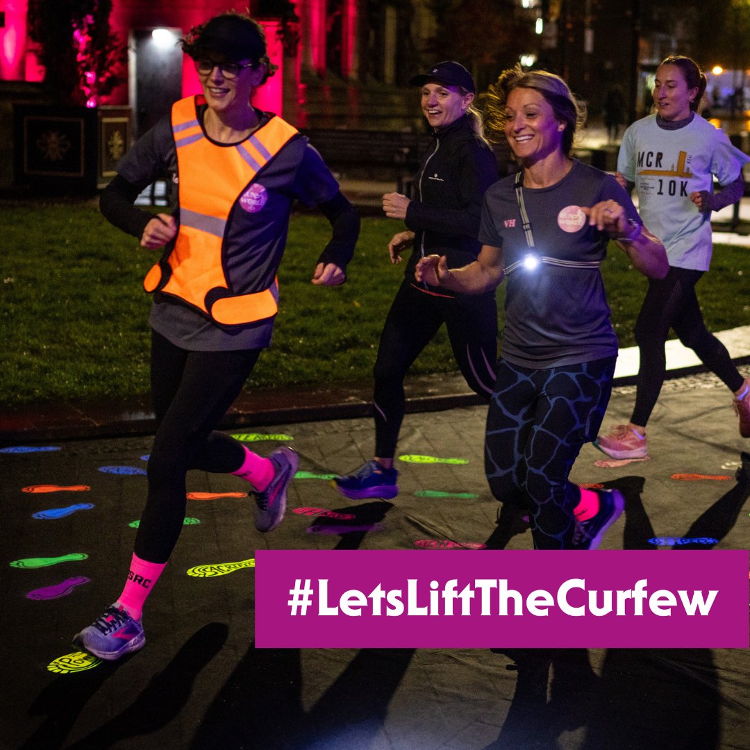 TGCRunning's tweet photo. ⏰ Now the clocks have gone back and the evenings are darker, a perceived 'curfew' hinders women's likelihood to exercise outdoors. This week running groups across the country are joining the campaign to #LetsLiftTheCurfew.

Join the call for change ➡ https://t.co/jr5el3WlYw https://t.co/jwkK1EfUqM