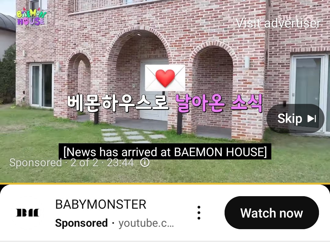 I will be real with you, putting ads in a kpop artist reality show is the most embarrassing, humiliating and pathetic thing ever. I got this shitty ad of Babymonster like 5 times, how fucking desperate you need to be to pay for ads in shit like this?? 😭😭