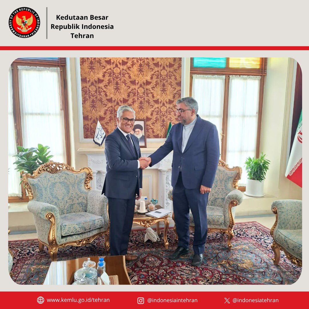 Embassy of the Republic of Indonesia in Tehran tweet media