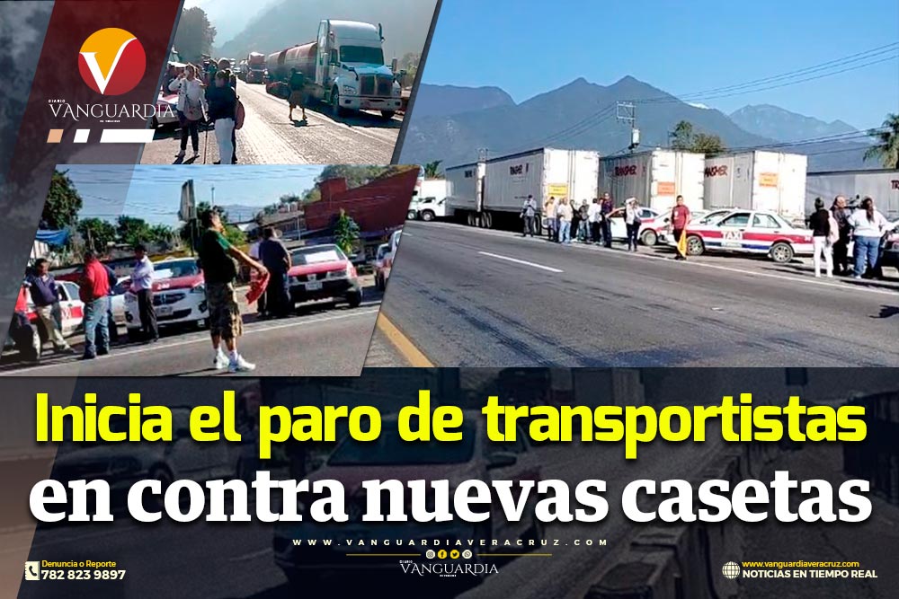 🚨🚘 ¡𝑨𝒕𝒆𝒏𝒄𝒊𝒐́𝒏! Paralizada la autopista 150D #Orizaba - #Córdoba, a la altura del paradero de San Cristóbal, ante la protesta de transportistas de #Veracruz y otros estados por el anuncio de la instalación de dos casetas de peaje. 🚧⚠️
🔴 #VanguardiaNoticias