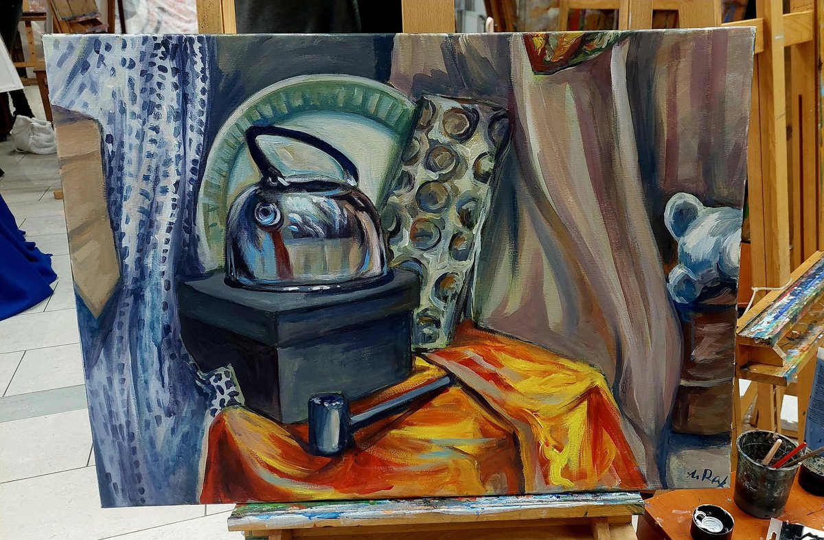 This pic alone made me finish this painting in an hour btw