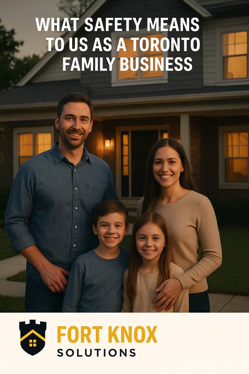fortknoxsolutio's tweet image. 🏡 Safety isn’t just what we do — it’s who we are.
As a Toronto family business, protecting homes means protecting families, memories &amp;amp; peace of mind. ❤️
Fort Knox Solutions — real protection, built on trust.

#TorontoHomeSecurity #FortKnoxSolutions