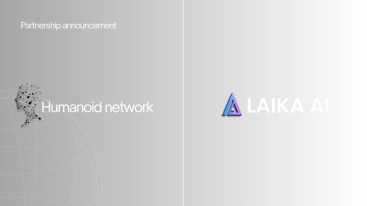Humanoid Network x Laika AI 

We’re partnering with <a href="/Laika_ai/">Laika AI</a> - the team powering AI-driven Web3 infrastructure, analytics, and automation across 10+ chains.

From RAG APIs to real-time market intelligence, Laika’s tech amplifies Humanoid’s ecosystem with smarter data, deeper