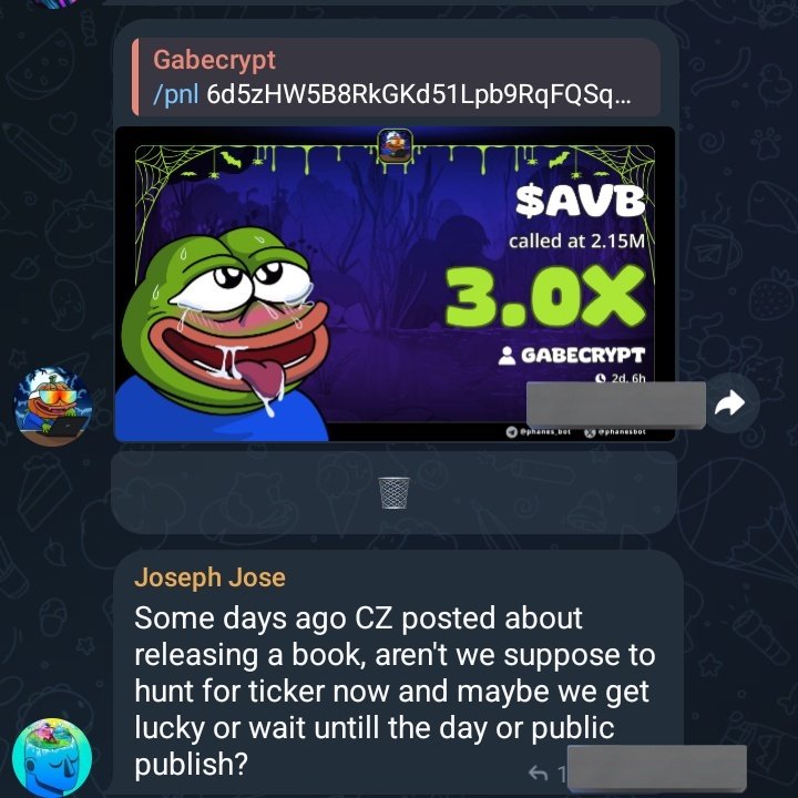 Chuppe🆓^🦆 (@chuppe_g) on Twitter photo His got a point here
.<a href="/kofithetrader/">Pip</a> .<a href="/theisaacsomto/">Isaac Somto</a>
.<a href="/STRiiBES/">STRIBES🕸️</a> .<a href="/feyibeee/">feyibee</a> .<a href="/JustWillzy_/">Willzy D. (retard árc)</a>
.<a href="/TheGabecrypt/">Gabecrypt</a> & fellow degens
“Some days ago CZ posted about releasing a book, aren't we supposed to hunt for ticker now and maybe we get lucky or wait untill the day or public publish?” His got a point here
.<a href="/kofithetrader/">Pip</a> .<a href="/theisaacsomto/">Isaac Somto</a>
.<a href="/STRiiBES/">STRIBES🕸️</a> .<a href="/feyibeee/">feyibee</a> .<a href="/JustWillzy_/">Willzy D. (retard árc)</a>
.<a href="/TheGabecrypt/">Gabecrypt</a> & fellow degens
“Some days ago CZ posted about releasing a book, aren't we supposed to hunt for ticker now and maybe we get lucky or wait untill the day or public publish?”