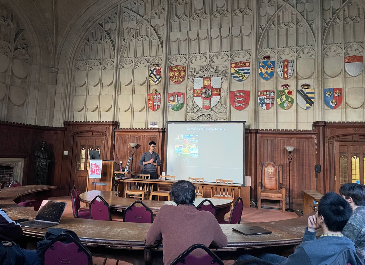 dimadamen's tweet photo. Special thanks to @elliottszwu for visiting @BristolUni to give a #MaVi for a seminar: From Pixels to 3D Motion
We enjoyed your visit! Thanks for staying through for all 1-1s with the researchers. https://t.co/vI5oQdJzE0