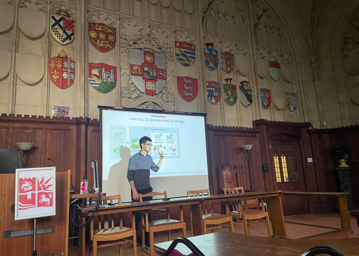 dimadamen's tweet photo. Special thanks to @elliottszwu for visiting @BristolUni to give a #MaVi for a seminar: From Pixels to 3D Motion
We enjoyed your visit! Thanks for staying through for all 1-1s with the researchers. https://t.co/vI5oQdJzE0