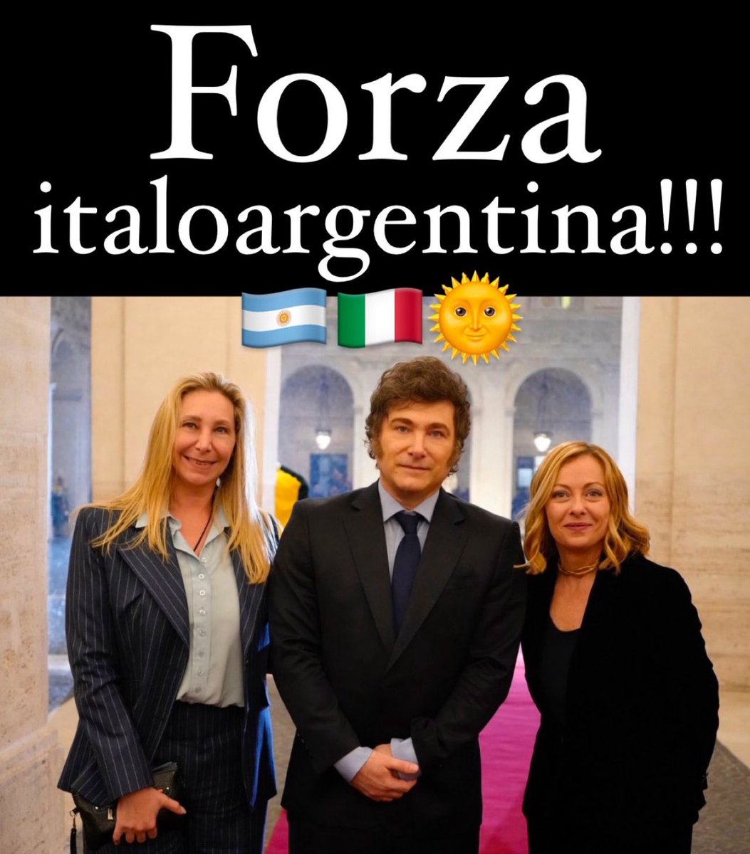 <a href="/GiorgiaMeloni/">Giorgia Meloni</a> <a href="/JMilei/">Javier Milei</a>