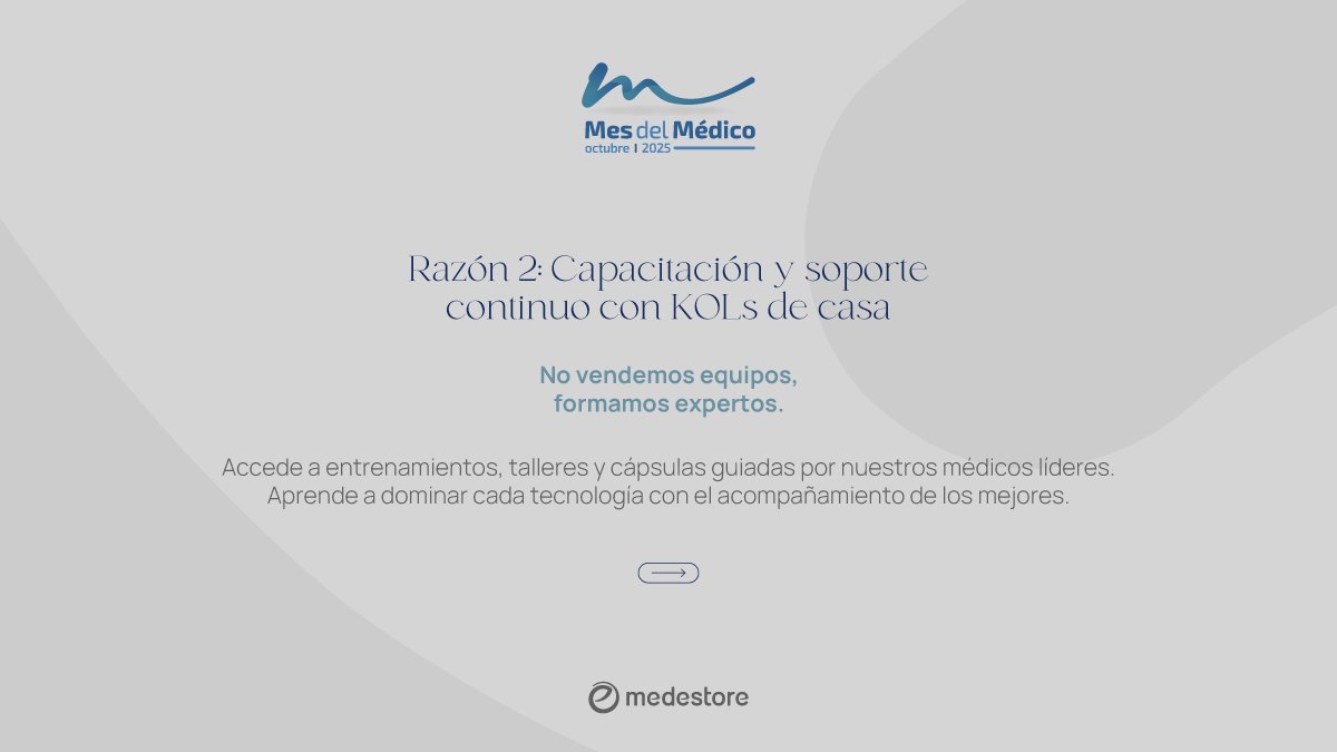 MedestoreMx's tweet photo. ¡En un mercado que evoluciona cada día, la diferencia está en cómo decides avanzar!
Invertir en tecnología médica impulsa tu crecimiento profesional.

🚨 Últimos días con 36 MSI + Sin enganche 🚨 
Visita 👉  https://t.co/Zml7f1pIOc 

#Medestore https://t.co/wmoaorDELk
