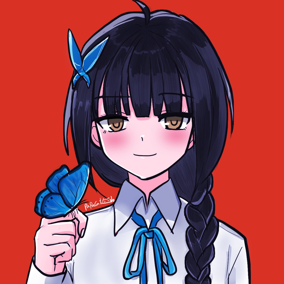 #Lunasia #GirlsFrontline #소녀전선 #ドルフロ #少女前线 #LunasiaVonOberstein #GirlsFrontline2Exilium

Here’s Lunasia Von Oberstein in Makima’s look! 
She’s asking, ‘Do you prefer country butterflies or city butterflies?'