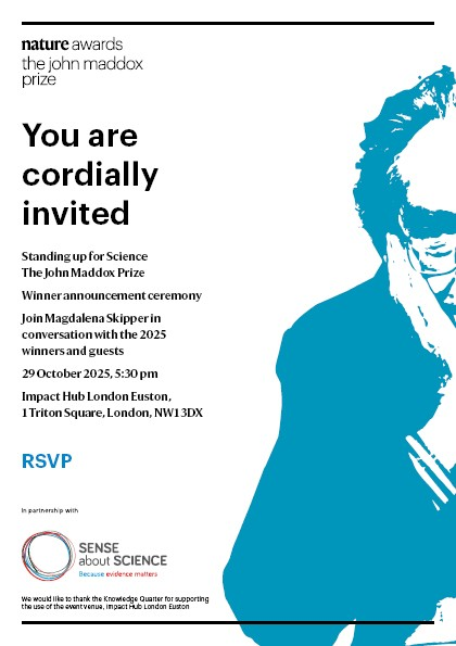 lindaguaman's tweet photo. En 2023 fui finalista de los #JohnMaddoxPrize de @senseaboutsci y @Nature, que reconocen a quienes defienden la ciencia y la evidencia ante la hostilidad 🔬💪. No pude asistir por un impedimento legal absurdo. Hoy me invitan de nuevo a la gala y a una cena con la editora en jefe de Nature en Londres 🇬🇧✨. Gracias a la organización y a la @UTEoficial y su Rector por hacer posible este viaje ✈️🧪.