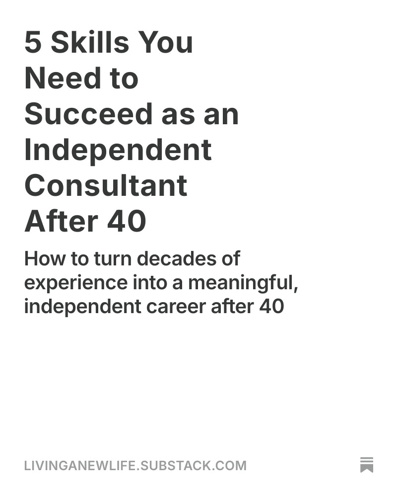 jaydipsikdar's tweet photo. I quit my high-paying corporate job at 48. No backup plan. Just burnout, guilt, and a gut feeling that I needed to start over.
3 years later, I run a six-figure consulting practice.
I decide what to work on, when, and with whom.

This is what I wish I knew before I made the jump 👇

https://t.co/g5BC7c6iGJ