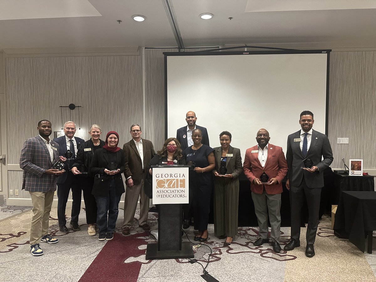 Thank you, GA Association of Educators. As the husband of a middle-school teacher and someone who works with educators every day through <a href="/nextgenatl/">Next Generation Men & Women</a>, this recognition means a lot. Our students thrive when their educators are supported — and that’s a mission I’ll always fight for.