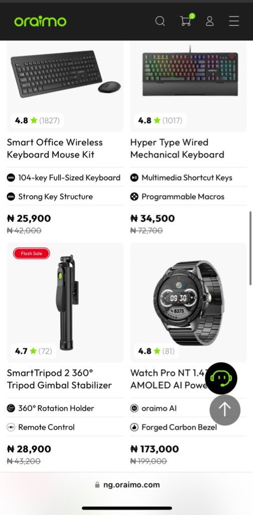 Moyosoreo_luwa's tweet image. Do you want to shop for quality accessories and gadgets without breaking the bank? Also, get up to 50% discount and payment on delivery on the oraimo website?
Tap in with my coupon code 
👇
My Coupon Code: 584zo9yc
My affiliate link: ng.oraimo.com/?affiliate_cod…
