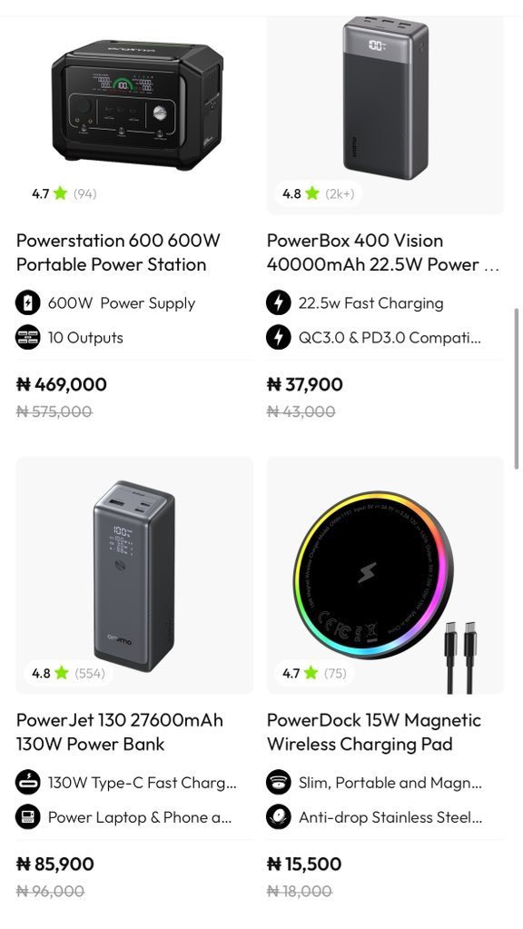 Moyosoreo_luwa's tweet image. Do you want to shop for quality accessories and gadgets without breaking the bank? Also, get up to 50% discount and payment on delivery on the oraimo website?
Tap in with my coupon code 
👇
My Coupon Code: 584zo9yc
My affiliate link: ng.oraimo.com/?affiliate_cod…