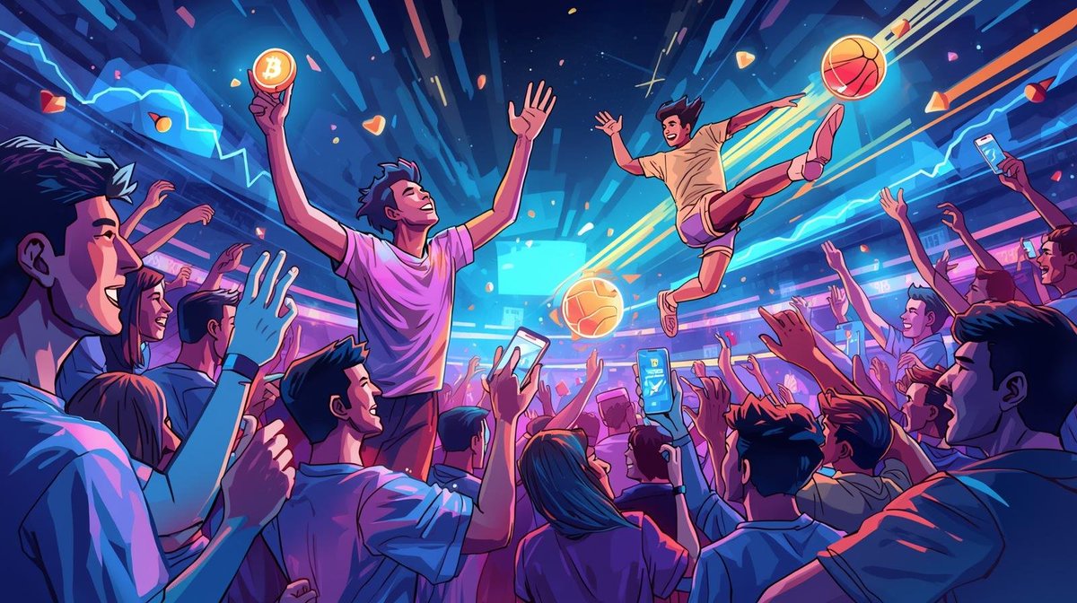 baffahweb3's tweet image. Fans are the heartbeat of sports.
@scor_io is turning that passion into value.
Earn $SCOR by engaging with your favorite athletes and teams.
It’s not just fandom; it’s a new economy where your support pays off.

#ScorFandom #FanEconomy #BlockchainSports