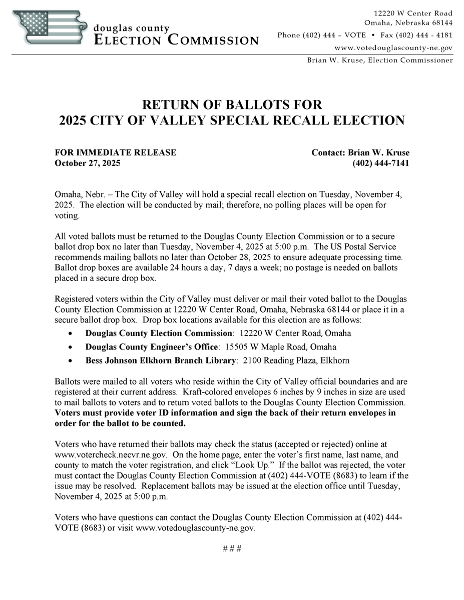 Douglas Co Elections tweet media