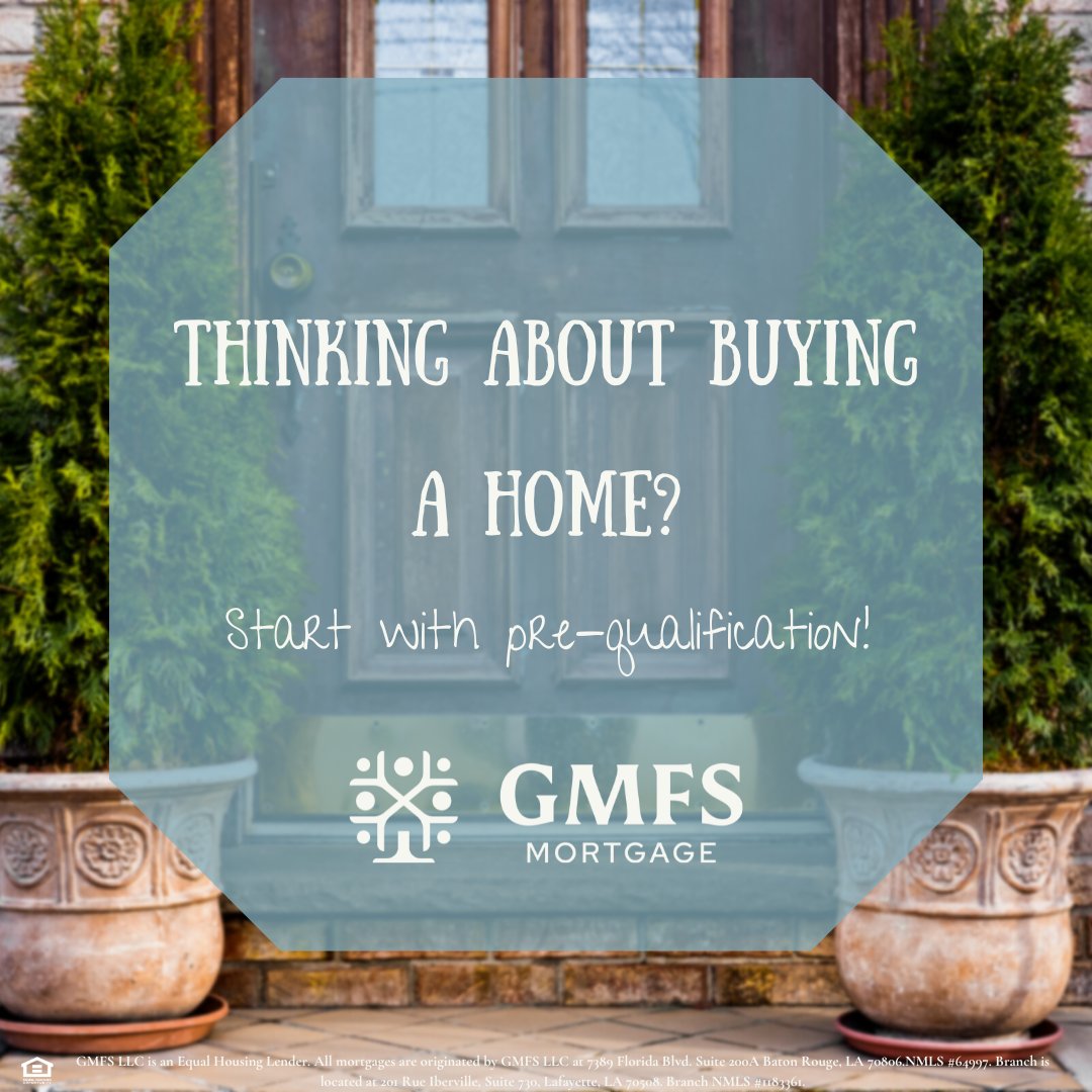 DoucetAimia's tweet image. Dreaming of homeownership? 🏠

💙 Start your journey with confidence and take the first step toward “home.”
👉 Get pre-qualified today at gmfsmortgage.com

#GMFSMortgage #PreQualification #HomeBuyingTips #MortgageMadeEasy #HomeownershipJourney #DreamHomeReady