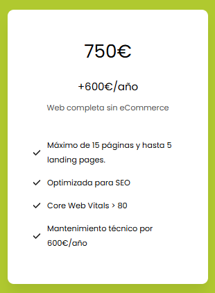Si te parece un regalo, a mi también. Escríbeme y nos ponemos a ello 😉 #diseñoweb 💻