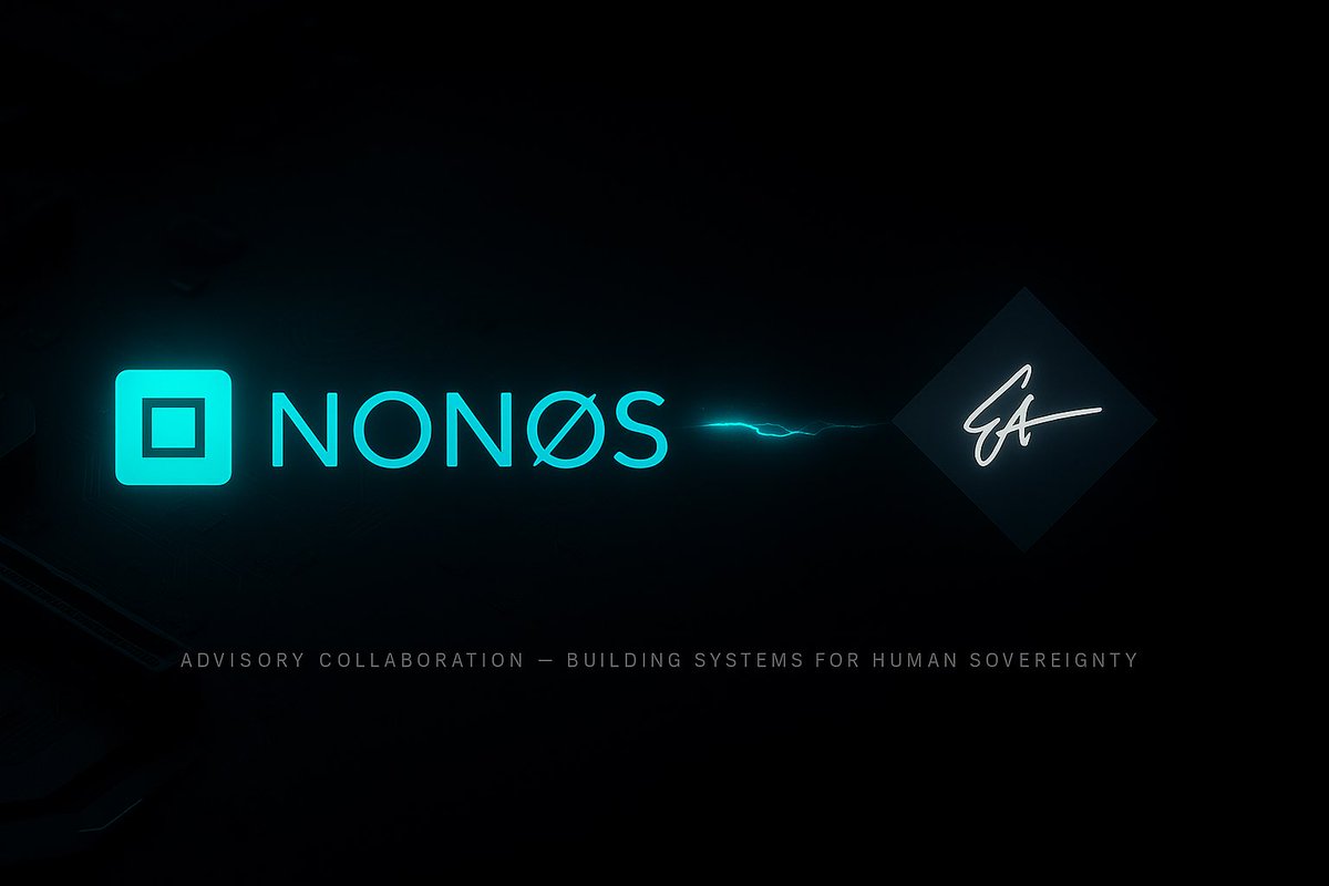 We’re proud to announce that <a href="/ericjordan/">Eric Jordan</a> has joined <a href="/nonossystems/">NØNOS</a> as an advisor.

Eric is often heralded as one of the most respected digital artists and creative directors of the century. 

Eric’s work has helped shape the visual language of the early web and continues to