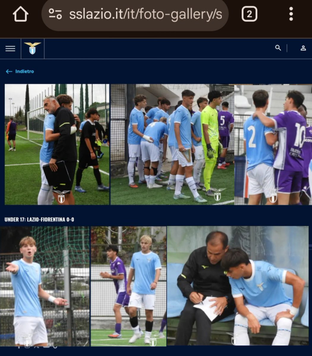 📸UNDER 17: Lazio-Fiorentina 0-0💙🤍💙🦅

Il big match tra Lazio e Fiorentina termina a reti inviolate. Una bella prestazione per le aquile classe 2009 di mister Ledesma che inanellano il sesto risultato utile consecutivo. 

👀GUARDA LE FOTO:

sslazio.it/it/foto-galler…