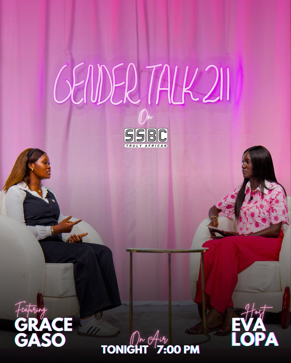 She’s leading South Sudan’s youth into the digital future.
🎓 Tech mentor. 🌍 Global Youth Envoy. 💻 Digital protector.

Tune in tonight at 7PM on <a href="/ssbctv/">SSBC TV</a> TV to hear from Grace Gaso. A must-watch for every girl dreaming of tech.

#GenderTalk211 #WomenInPower #GirlsInTech #SSOX