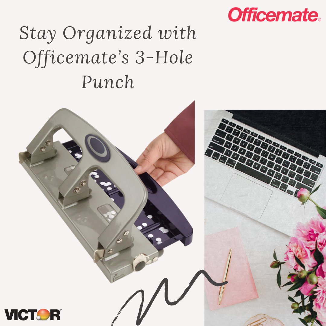 VictorTechBrand's tweet image. Keep your papers in line, literally! Our 3-hole punch makes organization effortless. 🗂️ Available on Amazon or bit.ly/4935lRc
#StayOrganized #OfficeEssentials #CraftTools #OfficeSupplies
